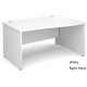 Maestro 25 Wave Office Desk - Panel End Legs